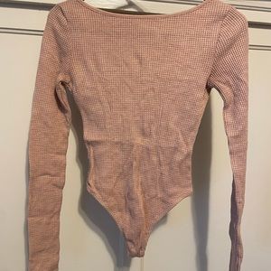 Urban outfitters blush pink bodysuit